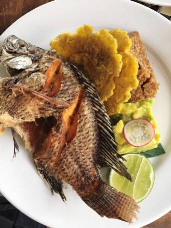 La Mulata - Fried whole fish